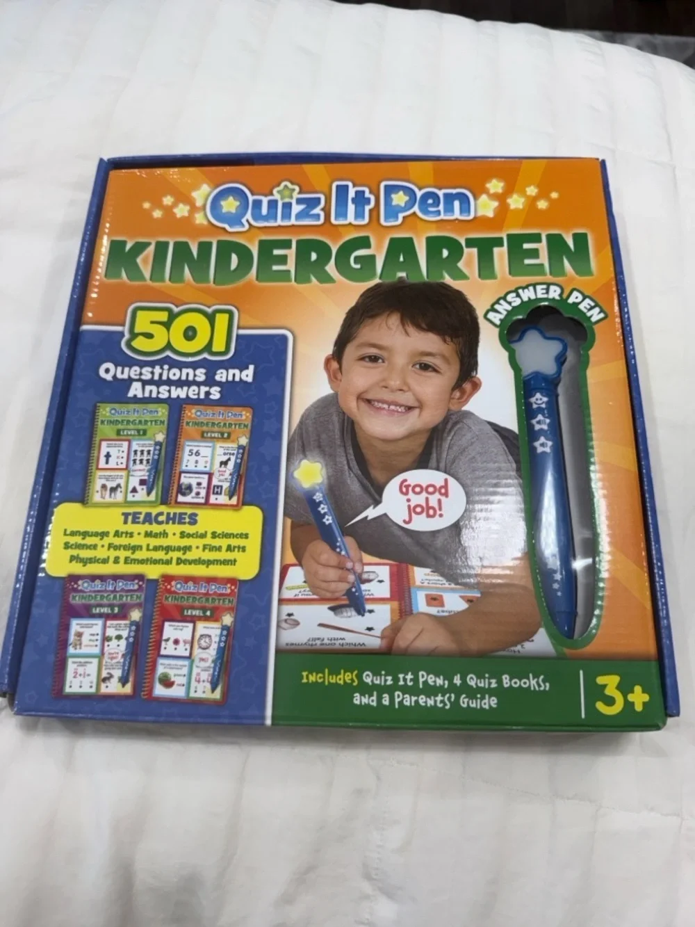 Kindergarten Activity Set with  Answer quiz it Pen